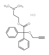 2-(2,2-二苯基-2-丙-2-炔氧基乙酰基)氧乙基-二甲胺盐酸盐图片