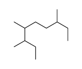 3,4,7-trimethylnonane Structure