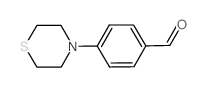 4-(1,4-THIAZINAN-4-YL)BENZENECARBALDEHYDE Structure