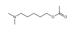 acetoxy-1 dimethylamino-5 pentane Structure