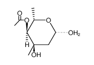 4-O-acetylmycarose结构式
