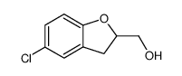 (5-Chloro-2,3-dihydrobenzofuran-2-yl)Methanol Structure