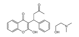 warfarin-deanol Structure