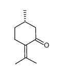 S-(-)-长叶薄荷酮结构式