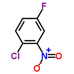 1-Chloro-4-fluoro-2-nitrobenzene Structure