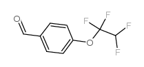 4-(1,1,2,2-四氟乙氧基)苯甲醛结构式