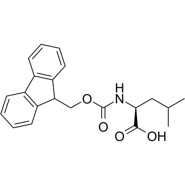 Fmoc-L-亮氨酸结构式