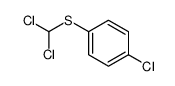 1-chloro-4-(dichloromethylsulfanyl)benzene结构式
