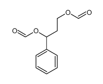1-phenylpropane-1,3-diyl diformate Structure
