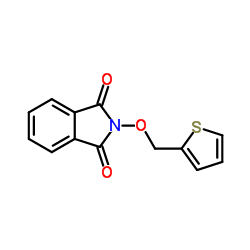 N-(Thien-2-yl-Methoxy)phthalimide Structure