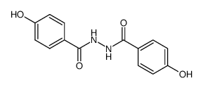 N,N'-bis(p-hydroxybenzoyl)hydrazine结构式
