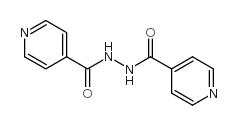 1,2-Diisonicotinoylhydrazine Structure