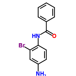 N-(4-Amino-2-bromophenyl)benzamide结构式