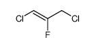 (Z)-1,3-dichloro-2-fluoroprop-1-ene结构式