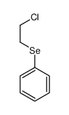 2-chloroethylselanylbenzene结构式