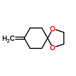 8-亚甲基-1,4-二氧杂螺[4.5]癸烷结构式