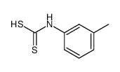 N-(m-tolyl)-dithiocarbamic acid Structure