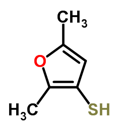 2,5-二甲基-3-呋喃硫醇结构式