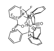 Ru(CO)2(PPh3)2(TFA)2结构式