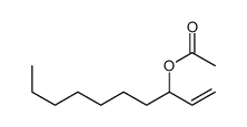 1-Decen-3-ol, 3-acetate Structure