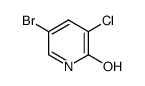 5-BROMO-3-CHLORO-2-HYDROXYPYRIDINE Structure