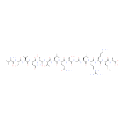 SARS Protease Substrate trifluoroacetate salt Structure