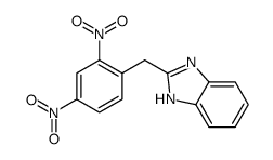 2-(2,4-二硝基苄基)苯并咪唑结构式