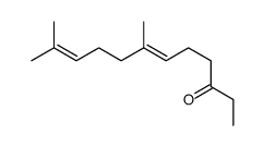 7,11-dimethyldodeca-6,10-dien-3-one Structure