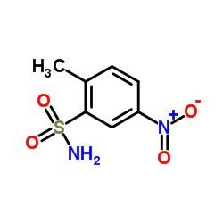 2-甲基-5-硝基苯磺酰胺结构式
