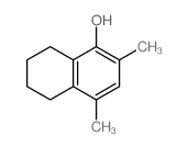 1-Naphthalenol,5,6,7,8-tetrahydro-2,4-dimethyl- Structure