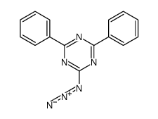 2-azido-4,6-diphenyl-1,3,5-triazine Structure