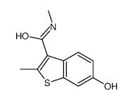 6-hydroxy-N,2-dimethyl-1-benzothiophene-3-carboxamide Structure