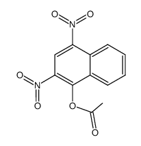 2,4-dinitronaphthyl acetate Structure