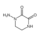 1-aminopiperazine-2,3-dione结构式