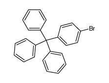 1-bromo-4-(triphenylmethyl)benzene Structure