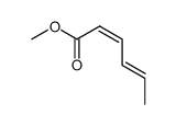 (2Z,4E)-hexadienoic acid methyl ester Structure