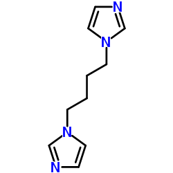 1H-Imidazole,1,1'-(1,4-butanediyl)bis- structure