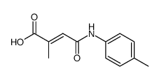 N-p-tolylcitraconamic acid结构式