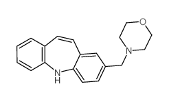 4-(11H-benzo[b][1]benzazepin-3-ylmethyl)morpholine结构式