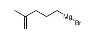 4-methyl-4-penten-1-ylmagnesium bromide结构式