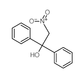 2-nitro-1,1-diphenyl-ethanol Structure