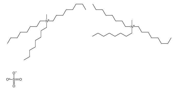 methyl(trioctyl)azanium,sulfate结构式