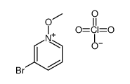 3-bromo-1-methoxypyridin-1-ium,perchlorate结构式