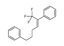 (1,1,1-trifluoro-6-phenylhex-2-en-2-yl)benzene结构式