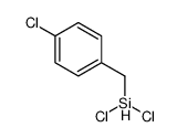 dichloro-[(4-chlorophenyl)methyl]silane Structure