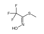 methyl 2,2,2-trifluoro-N-hydroxyethanimidothioate Structure