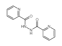 2-Pyridinecarboxylicacid, 2-(2-pyridinylcarbonyl)hydrazide Structure