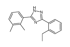 3-(2-Ethylphenyl)-5-(2,3-xylyl)-1H-1,2,4-triazole Structure