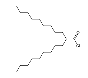 2-decyl-dodecanoyl chloride结构式