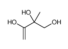2-methylbut-3-ene-1,2,3-triol Structure